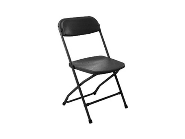 Black Folding Chair